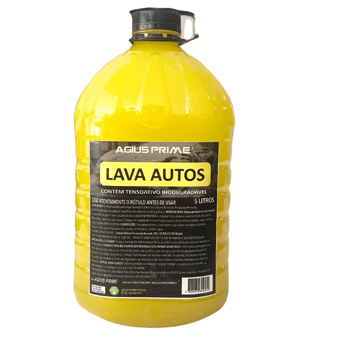 Lava autos - Agius Prime - 5 Litros
