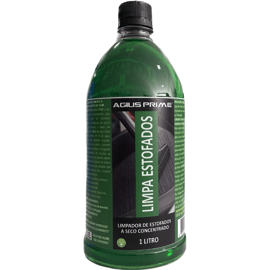 Limpa Estofados a seco - Agius Prime - 1 Litro 