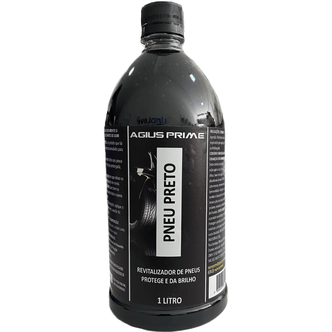 Pneu Preto - Revitalizador de Pneus - Agius Prime - 1 Litro